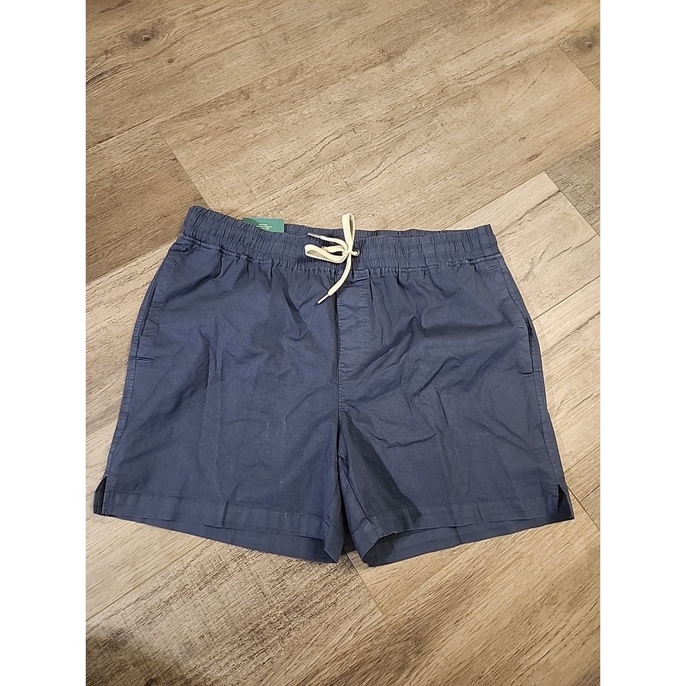 Right of Way Mens Collin 5" Short Blue Nights XL Organic Cotton Recycled NEW